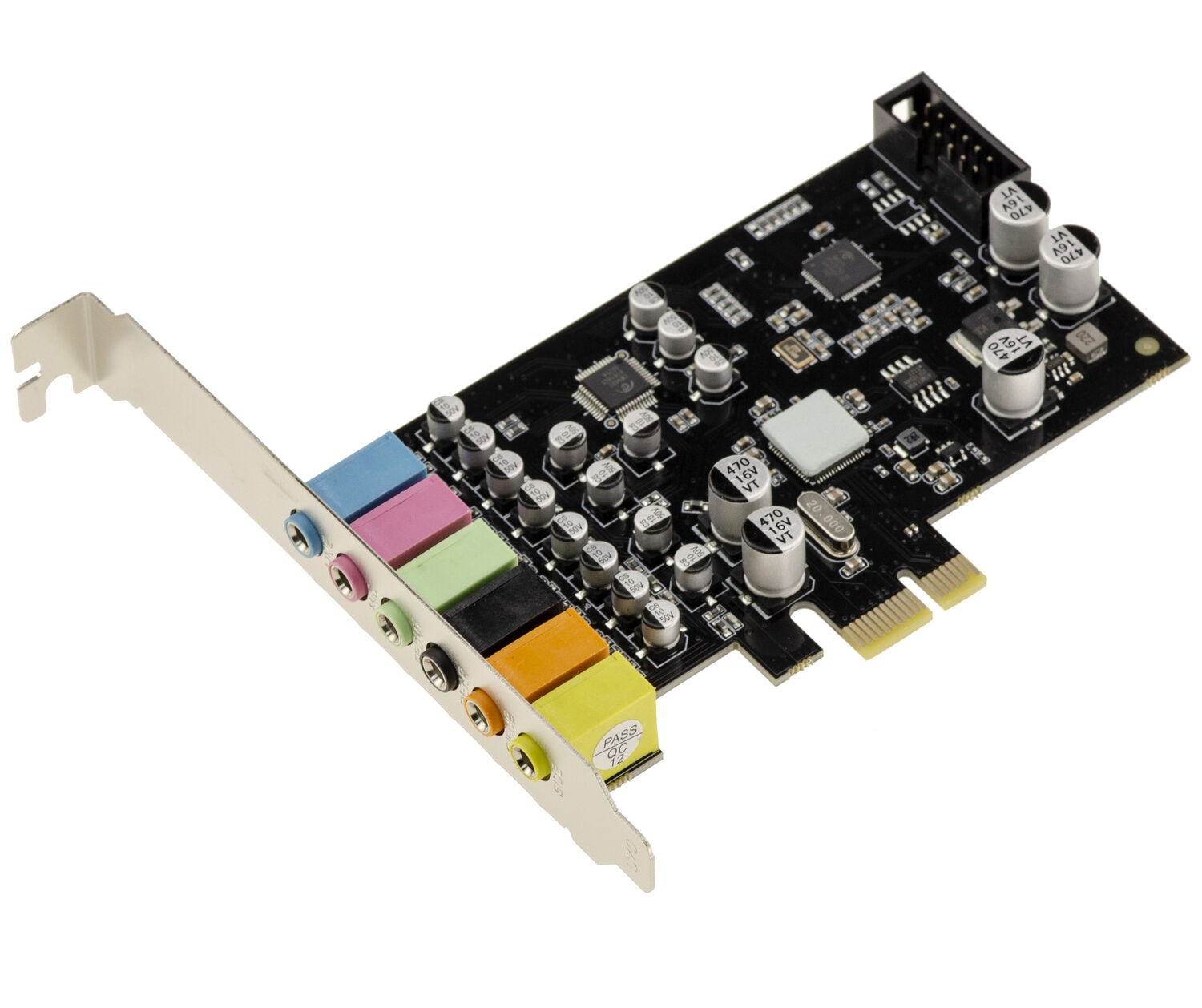 PCIe 5.1 6-Channel C-Media CM6212 Sound Card Audio Surround HD