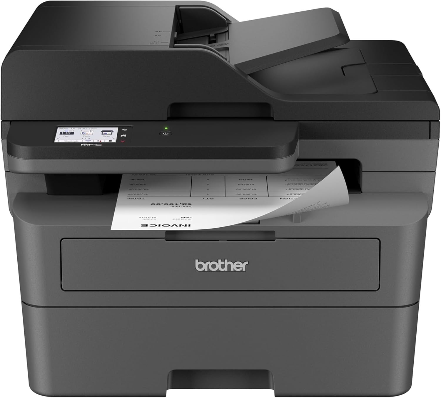 Brother MFC-L2820DW Wireless Monochrome All-in-One Laser Printer Duplex