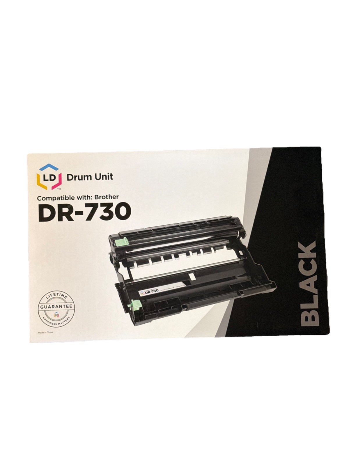LD Drum Unit DR-730 Compatible with Brother Printers Black New Sealed 