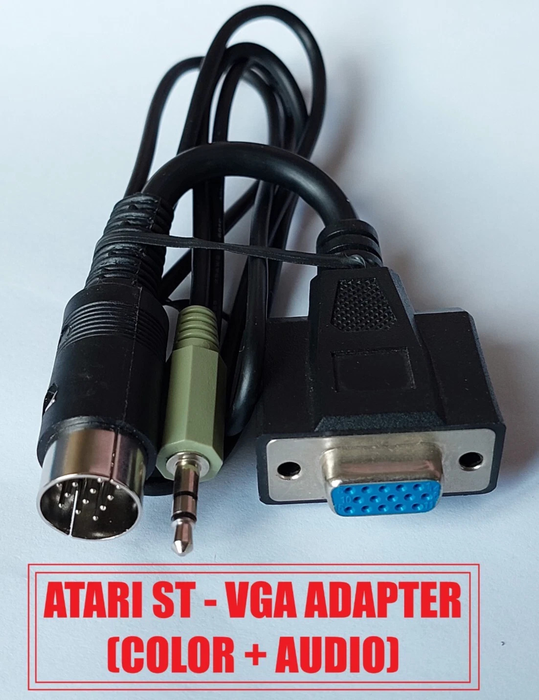 ATARI ST VGA MONITOR ADAPTER Atari ST STE 520/1040ST/MegaST COLOR with SOUND