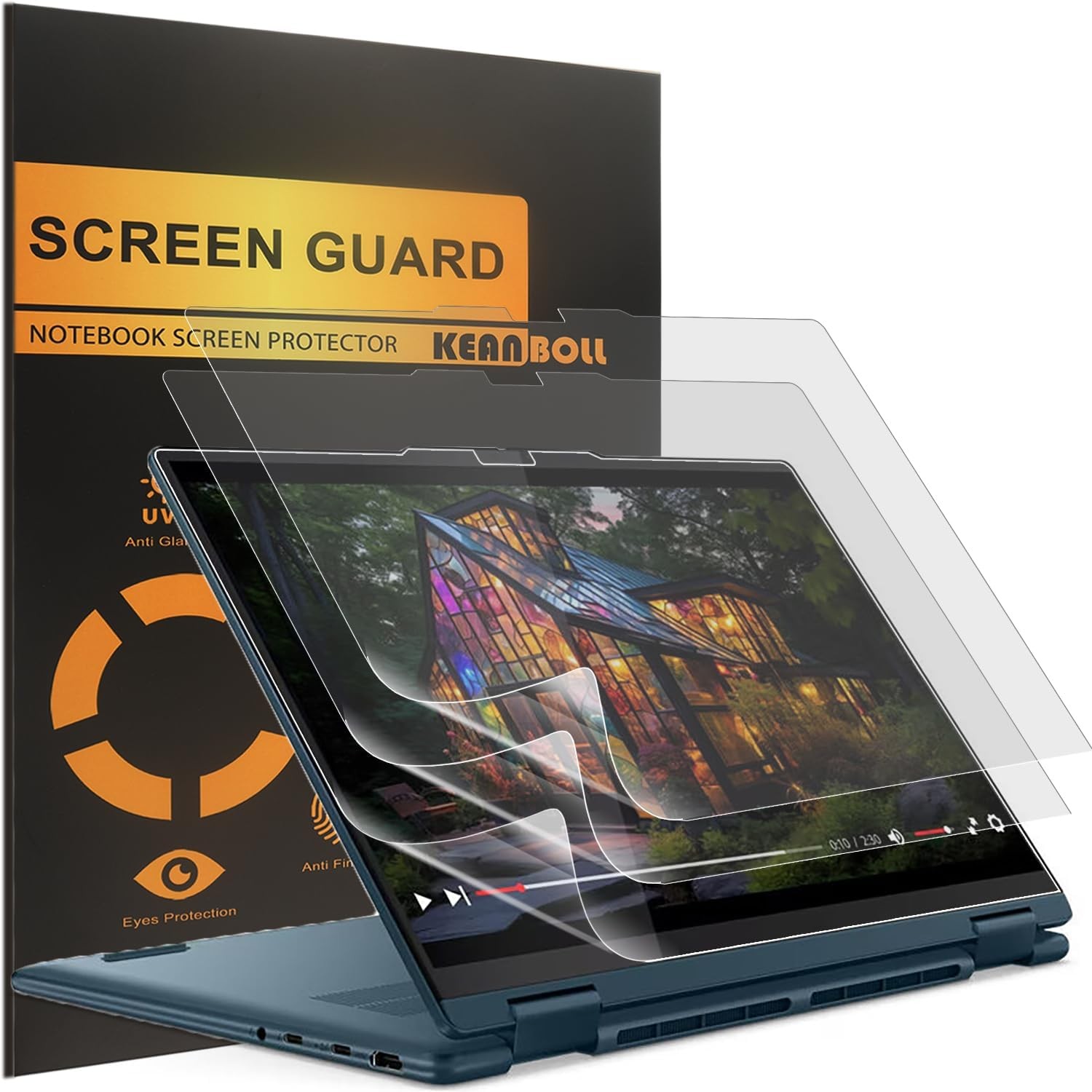 3-Pack Designed for Lenovo Yoga 7 / 7i 14" 2-in-1 Touchscreen Laptop Screen Prot