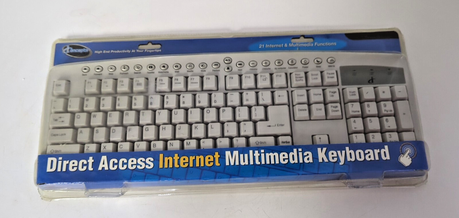 iConcepts Direct Access Internet Multimedia Keyboard