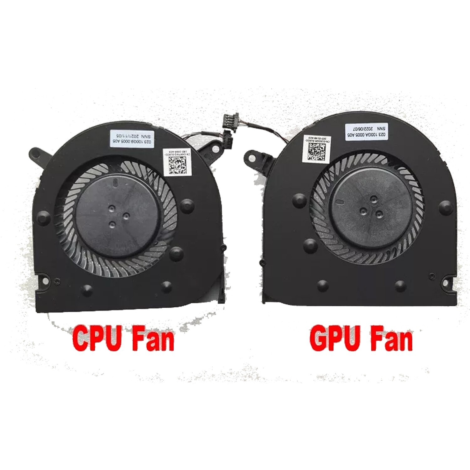 For Dell G3 3590 CPU Cooling Fan GPU Cooler Fan 4NYWG 04NYWG 160GM 0160GM