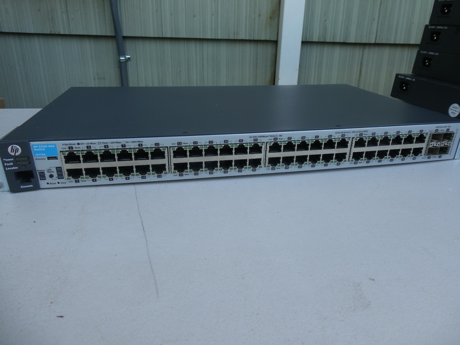 🍀 NEW DEMO HP Aruba ProCurve 2530-48G 48-Port J9775A Gigabit Switch
