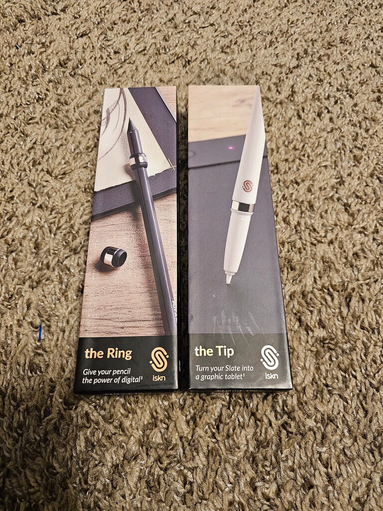 iskn stylus pens (The Tip, and The Ring)) New.