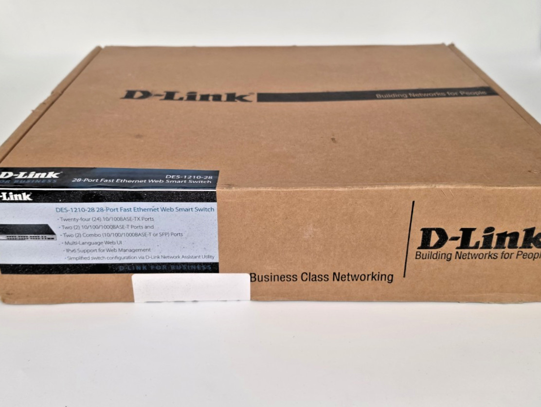 D-Link DES-1210-28P Web Smart 24-Port Fast Ethernet Switch