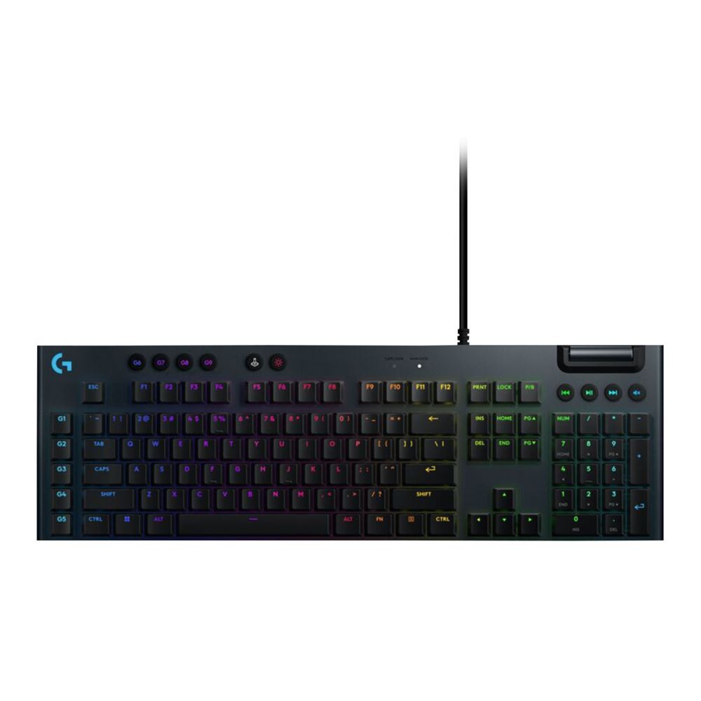 Logitech - G915 X Full-size Corded Mechanical GL Brown Tactile Switch Gaming