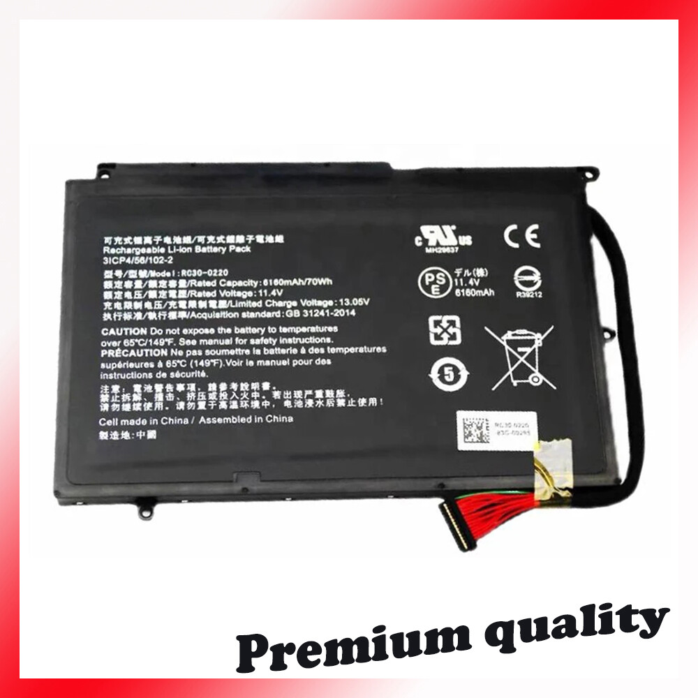 RC30-0220 Battery for Razer Blade Pro 17" RZ09-02202E75-R3U1 GTX 1060 70Wh New
