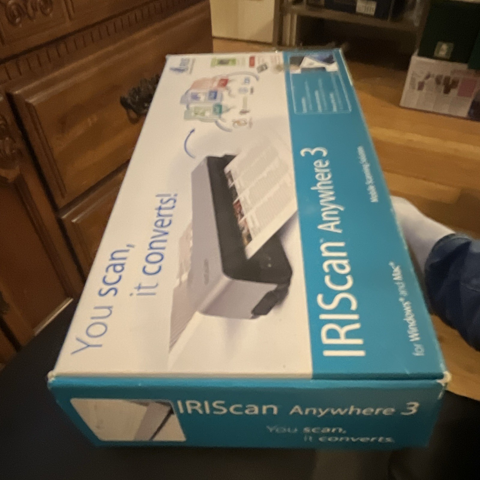 IRIScan Book Executive 3 Wi-Fi Mobile Scanner For Windows And Mac