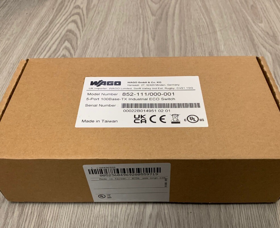 1pcs WAGO Industrial Switches  852-112/000-001