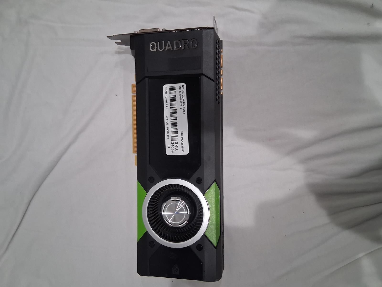 NVIDIA Quadro P5000 16GB GDDR5x Graphics Card