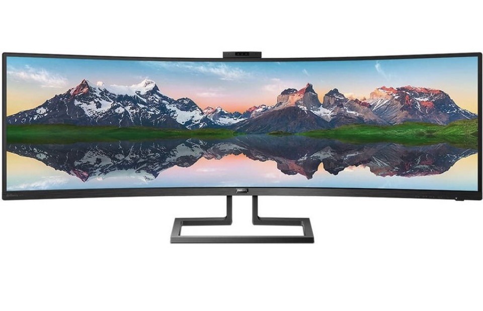 PHILIPS Brilliance 499P9H 49" SuperWide Curved Monitor Dual QHD 5120x1440 32:9