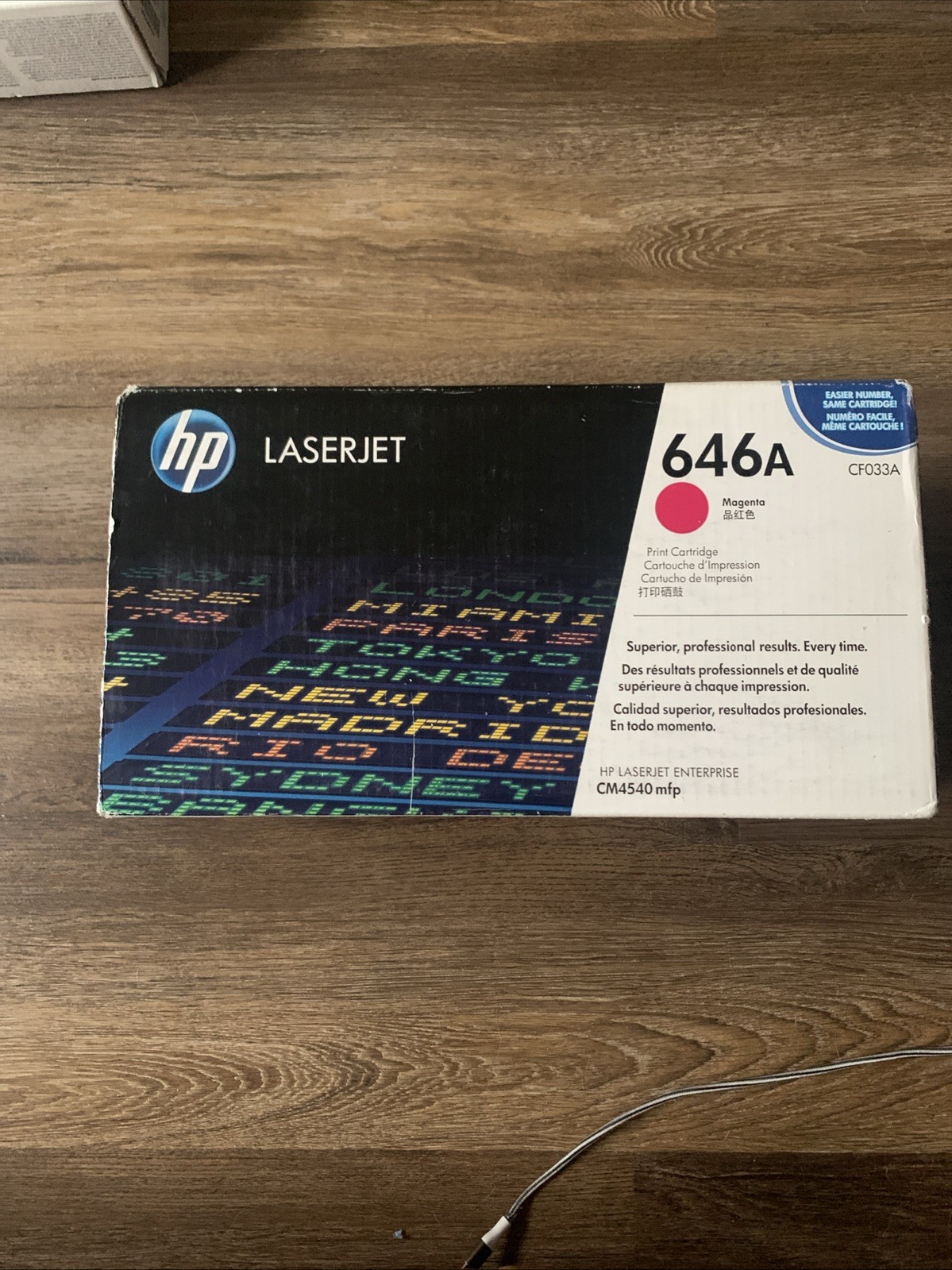 Genuine HP 646A Magenta CF033A Print Toner Cartridge