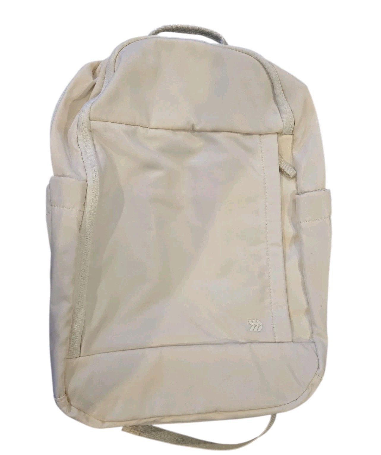 Backpack All In Motion 17.5" Lifestyle 15" Padded Off-White NEW Target (C-28)