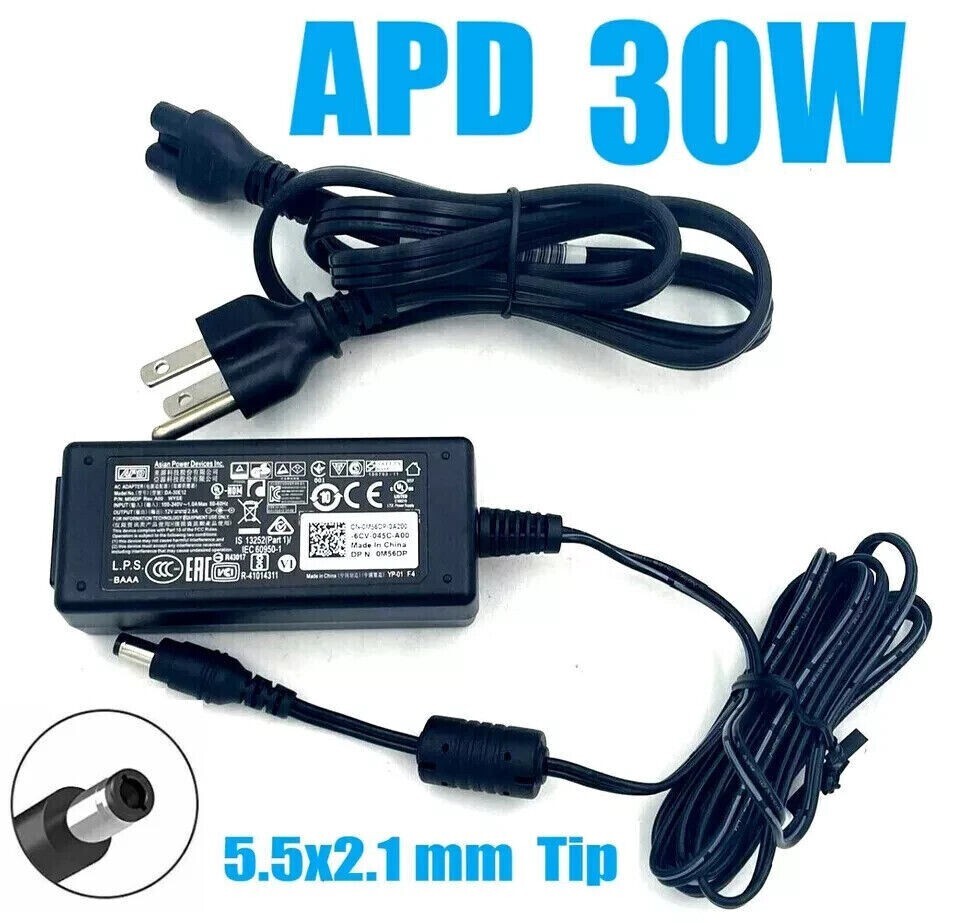 DA-30E12 M56DP APD 30W DELL WYSE THIN CLIENT 12V 2.5A POWER AC ADAPTER GENUINE