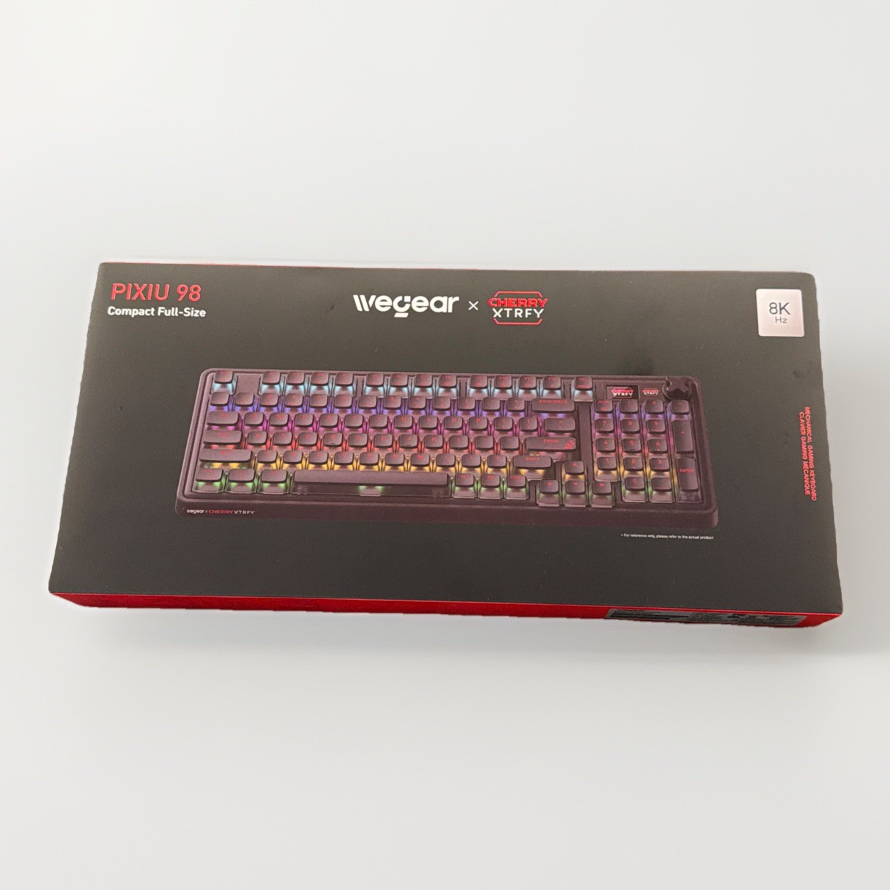 Wegear X Cherry PIXIU 98 Wireless Mechanical Gaming Keyboard- Linear Brown/Black