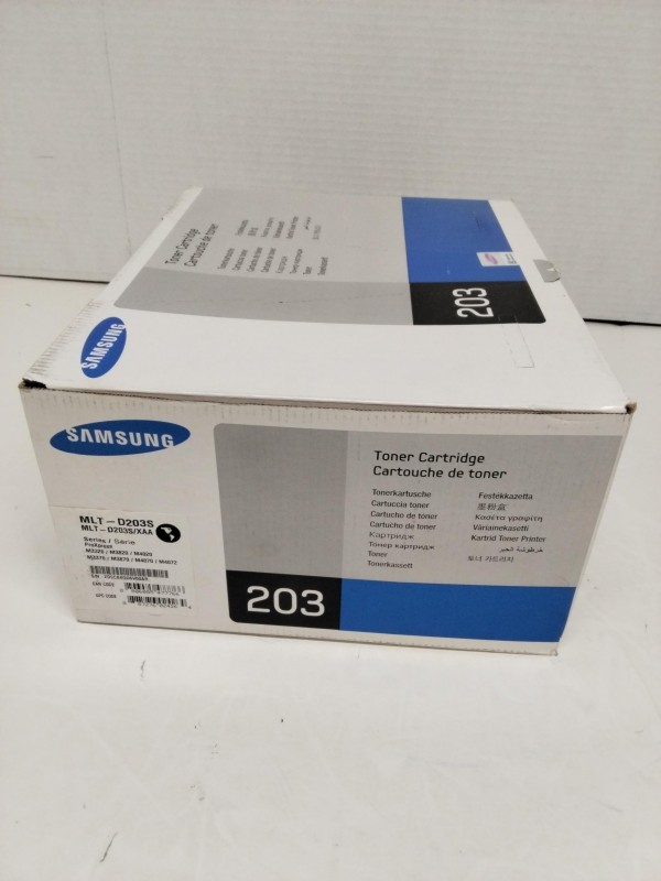 Samsung MLT-D203S/XAA Toner Ctg 203S, Black for Samsung ProXpress M4020