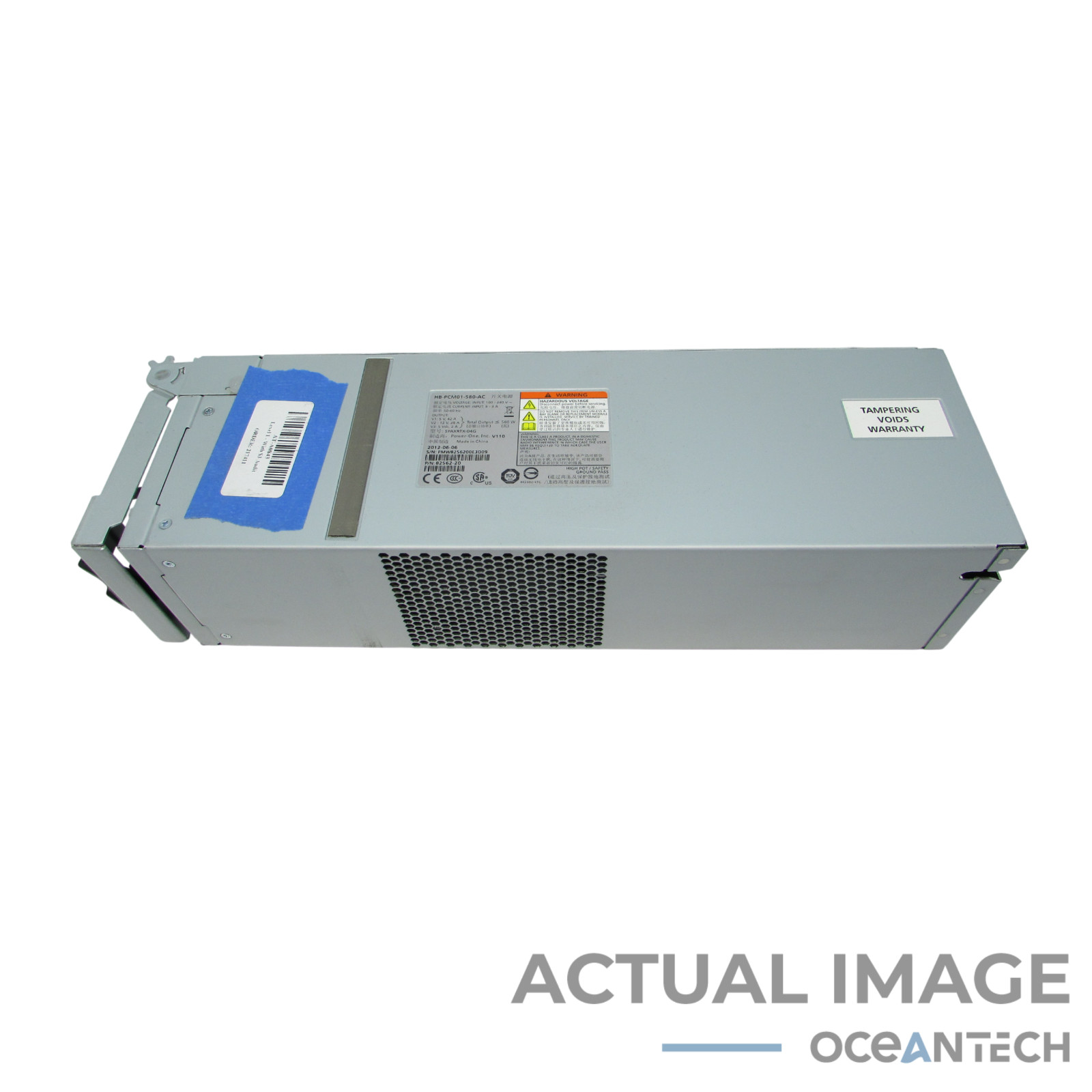 Netapp DS4243 / DS4246 SAN Expansion Array Power Supply HB-PCM01-580-AC 580W
