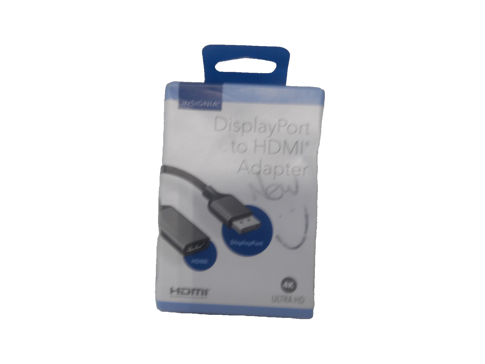 Insignia- DisplayPort to HDMI Adapter - Black