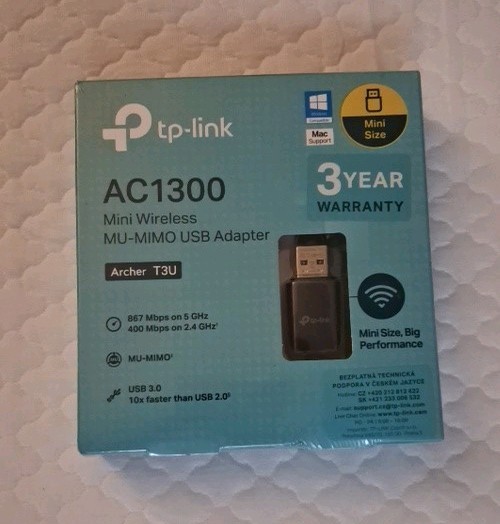 TP-LINK ARCHER T3U Archer AC1300 Mini Wi-Fi Mu Mimo USB Adapter