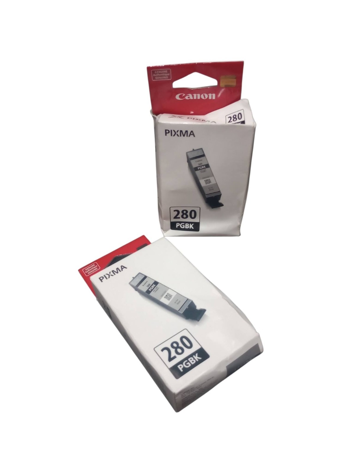 2 Pack Canon PGI-280 Black Ink Tank (2075C001) Genuine OEM Pigment Ink Cartridge