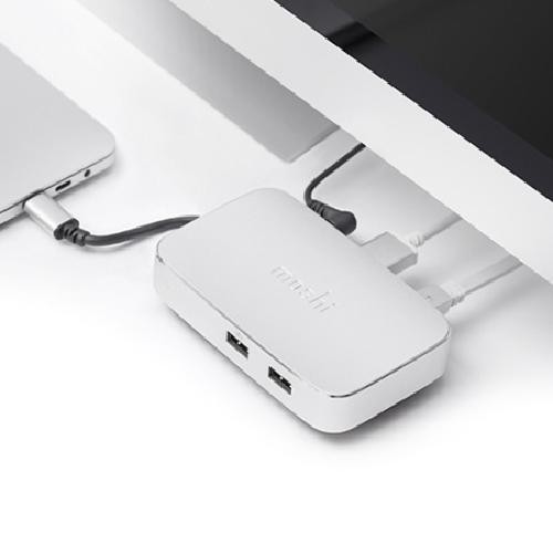 Moshi Symbus Compact USB-C Adapter with HDMI, Ethernet and 2x USB