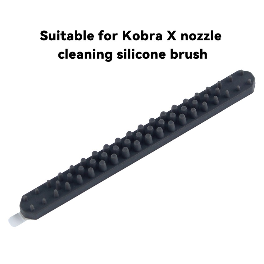 For Anycubic Kobra X Silicone Nozzle Brush 3D Printer Cleaning Tool Anti Clog