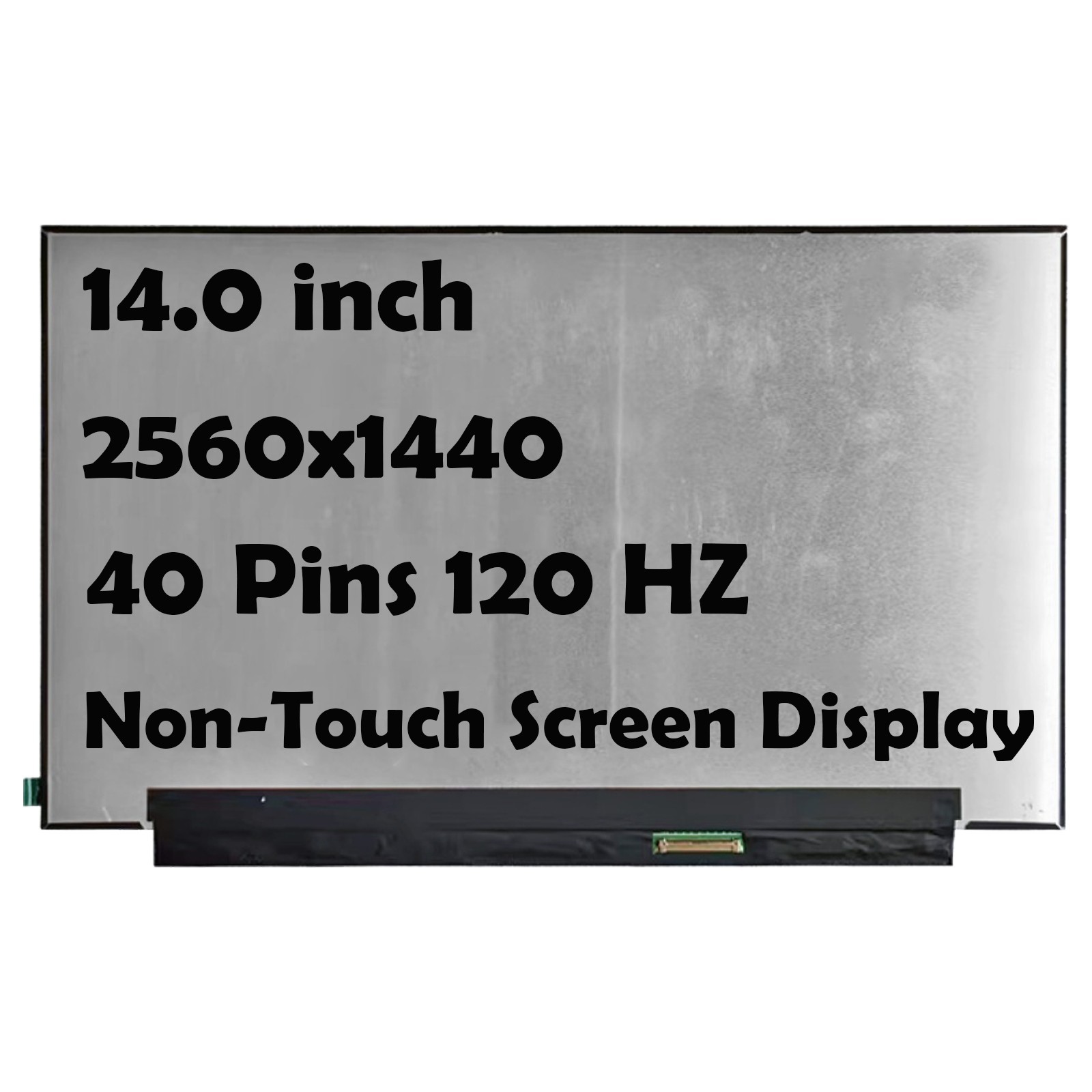 14" TL140BDXP01-00 TL140BDXP01 00 2560x1440 LCD Non-Touch Screen Display Panel