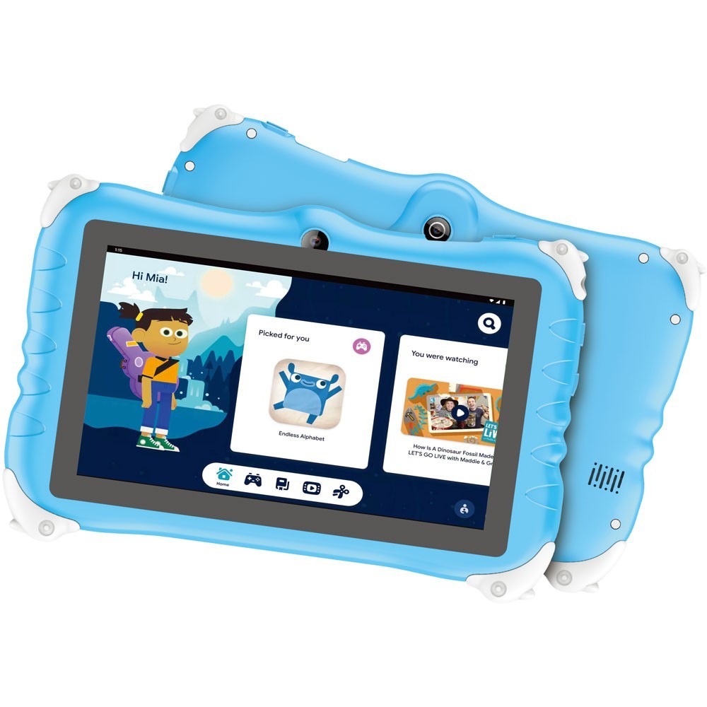 SuperSonic 7" Kids Android 13 Tablet 32GB Storage 4GB RAM (Blue)