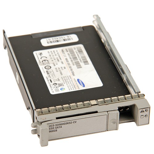 Cisco UCS-SD960G0KS2-EV 960GB 2.5" SFF SSD, 6 Gb/s Drive