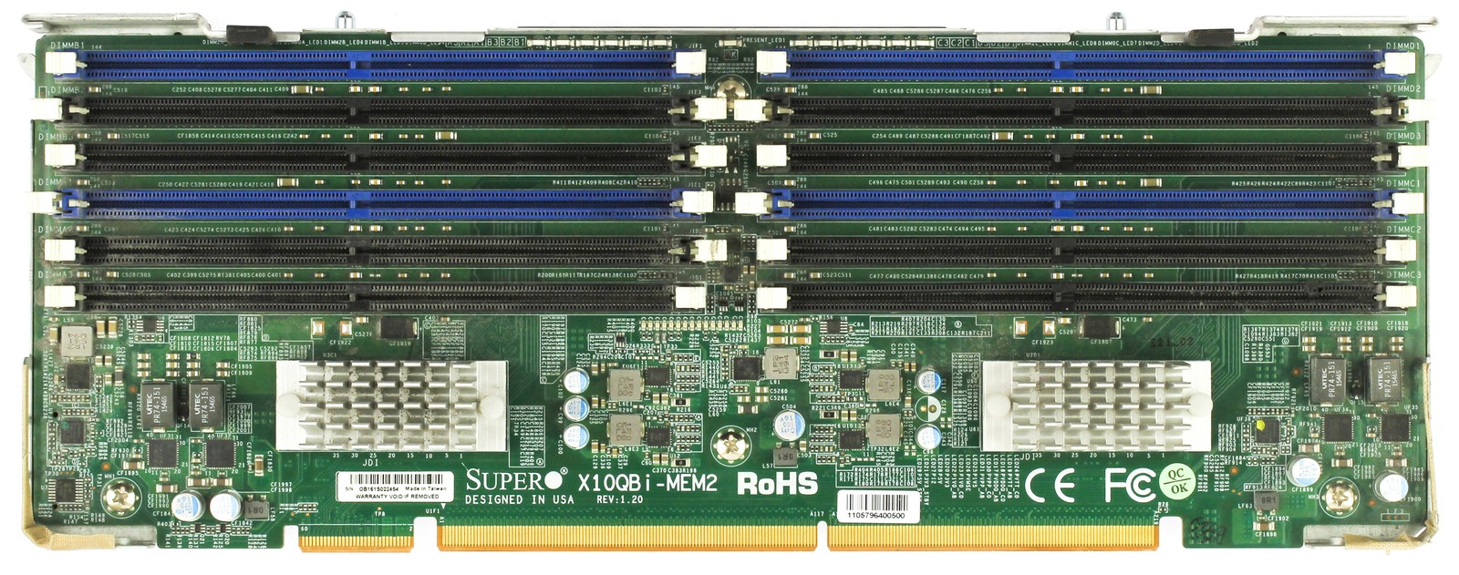 Supermicro X10QBi-MEM2 Memory Control Board