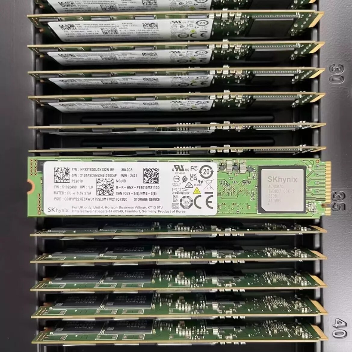 PE9010 NVME M.2 hynix SK 22110 3.84TB PCIE3.0 1DWPD SSD BE HFS3T8GDJ0X132N