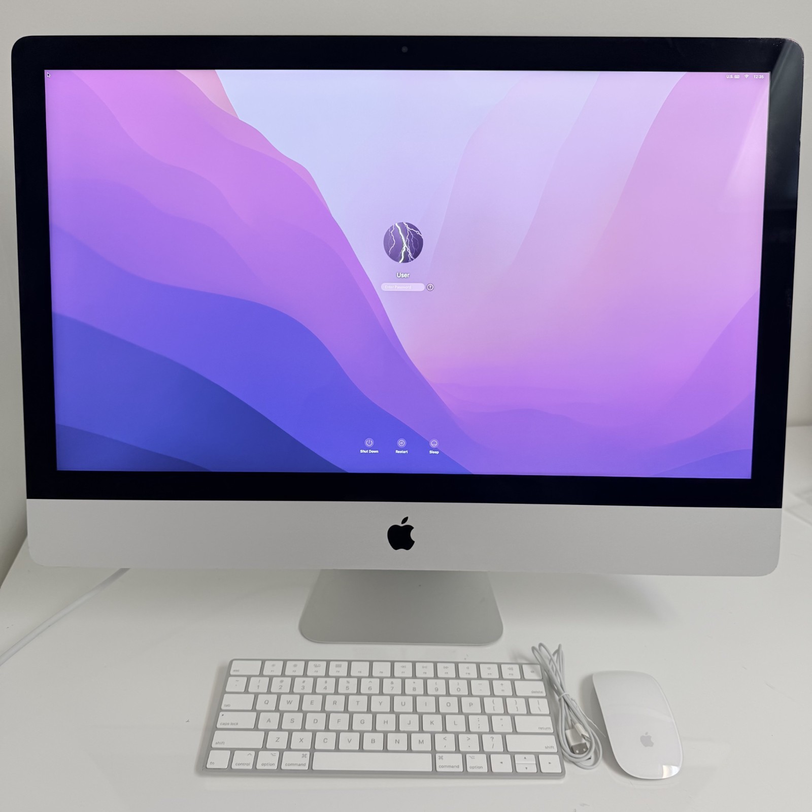 2017 Apple iMac 27" 5K Core i5 3.5GHz 16GB RAM 1TB SSD A1419 with Accessories