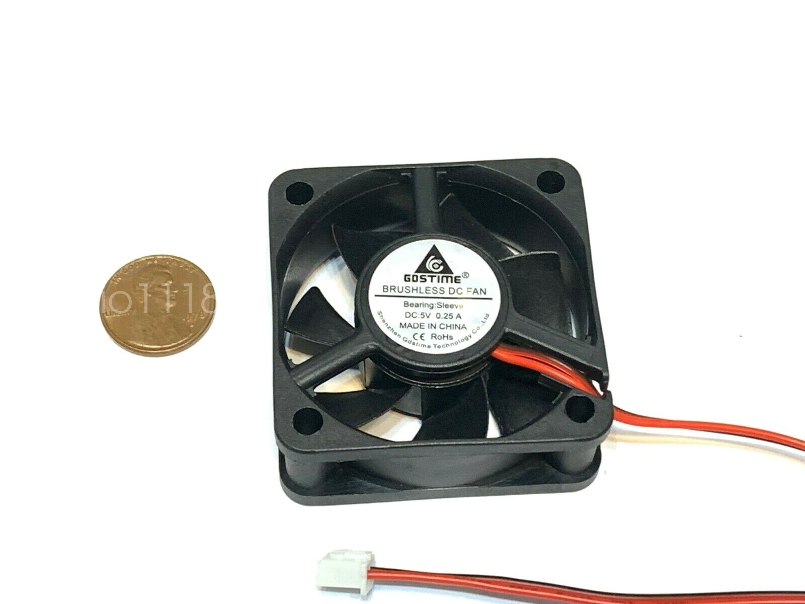 1 Piece GDSTIME 5v 5020 fan dc 50x50x20 5cm 50mm 2pin heatsink computer CPU
