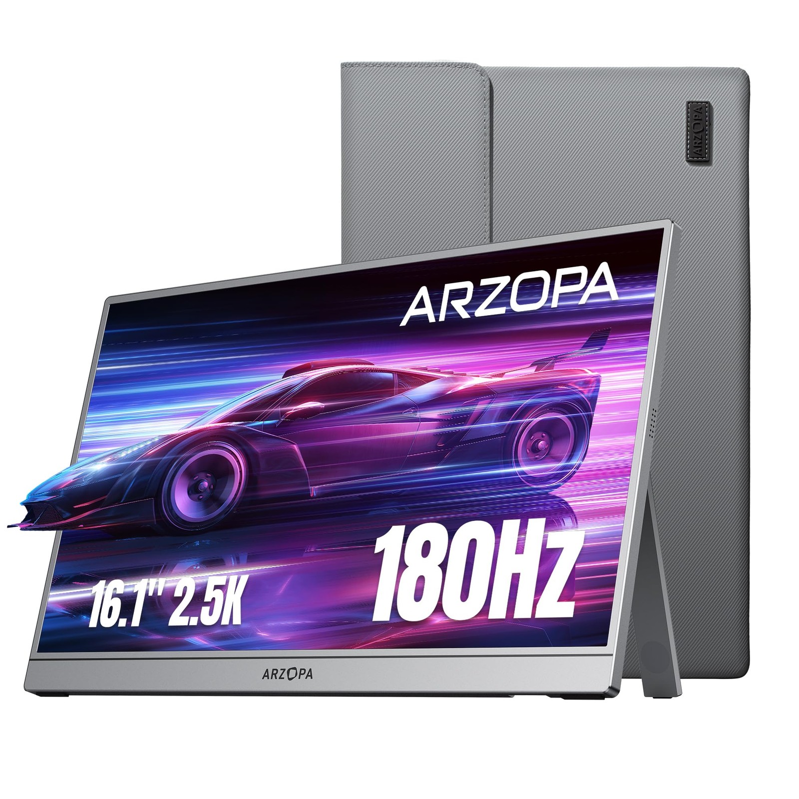 ARZOPA 16.1'' 180Hz 2.5K Portable Monitor, 2560x1440 QHD 107% sRGB -Z3FC