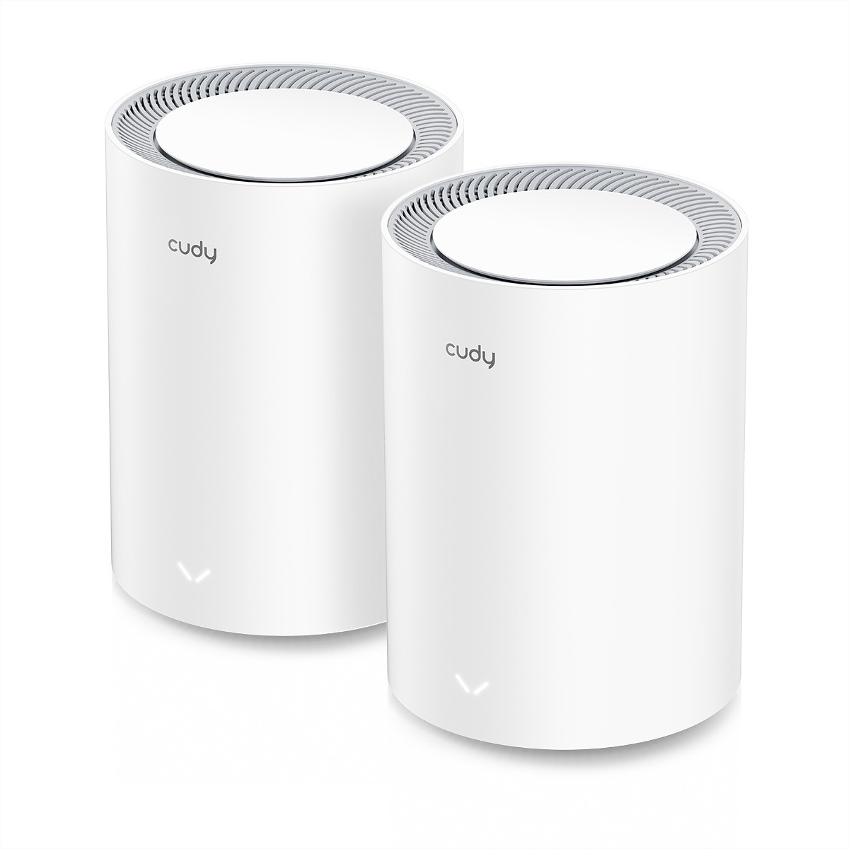 M3000(2-PACK)WHITE CUDY M3000 AX3000 Wi-Fi 6 Mesh 2.5G 2-Pack White ~D~