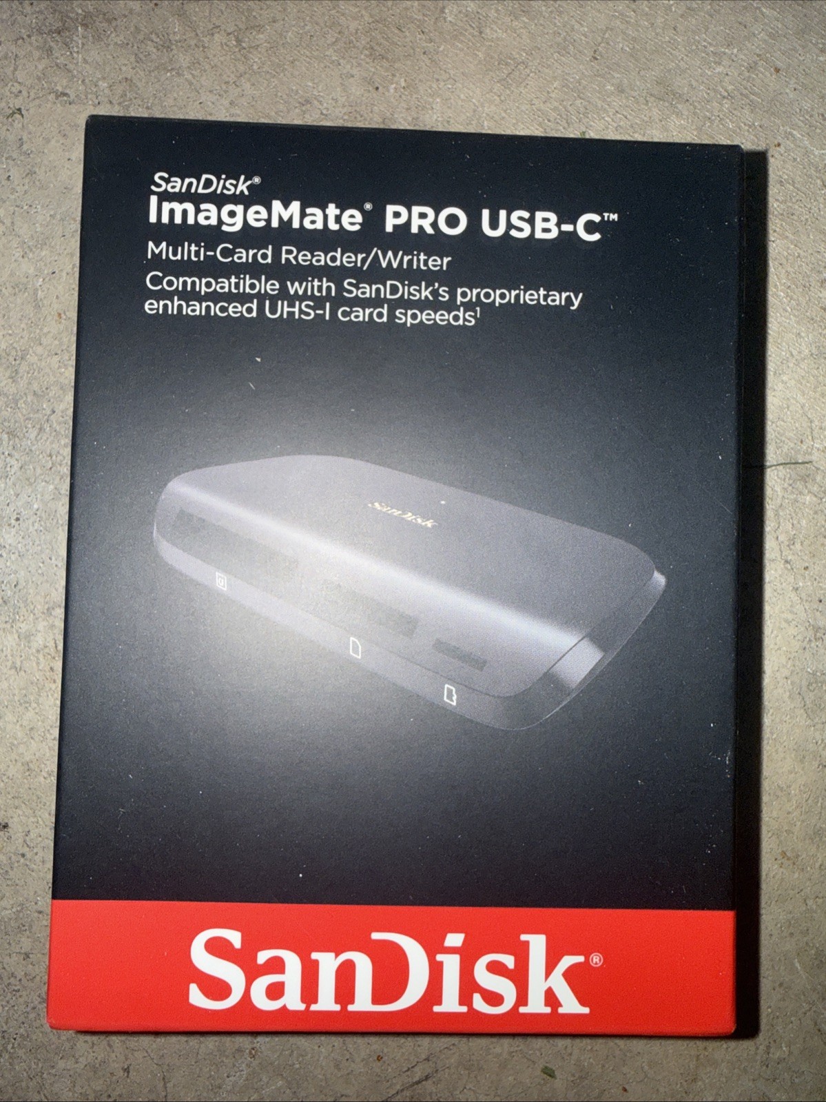 SanDisk ImageMate Pro USB Type-C Reader Writer Black SDDR-A631-AN6NN