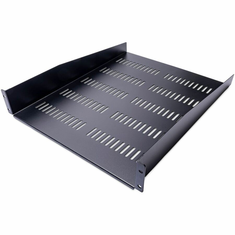 StarTech 2U 22in Vented Rack Mount Shelf - Fixed 22 inch Deep antilever