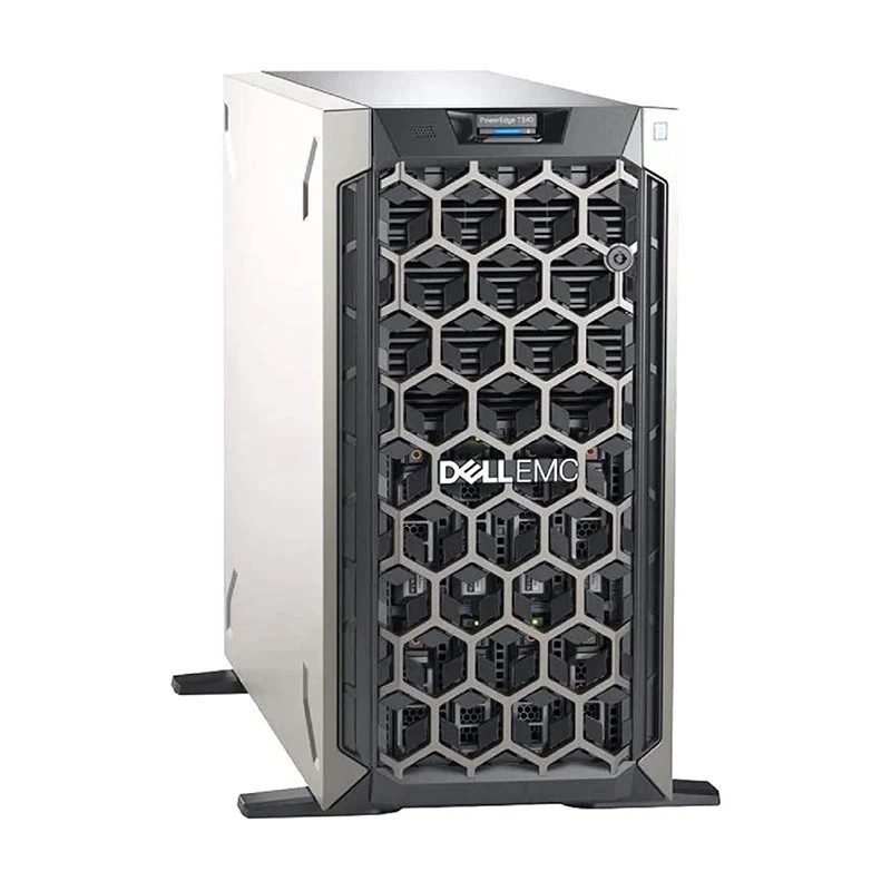 Dell PowerEdge T340 Server Xeon E-2174G 32GB H730 4x 4TB SAS 2x 495W Bezel iDRAC