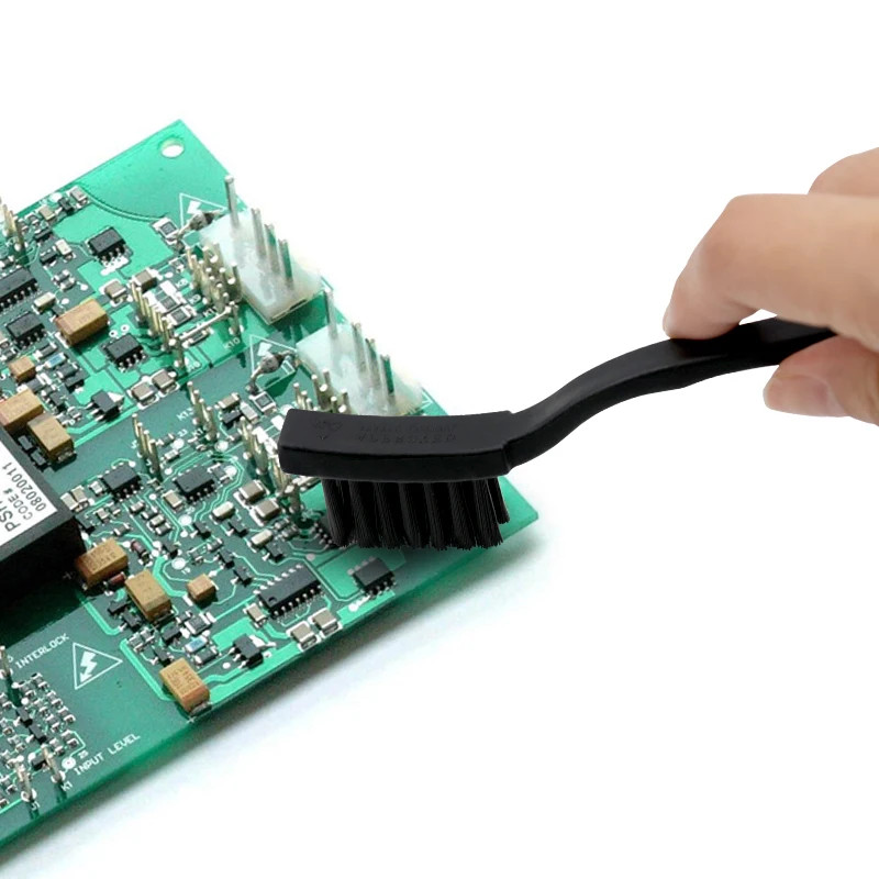 Anti Static ESD PCB Cleaning Brush Small Crank Scrubbing Electronics Tool