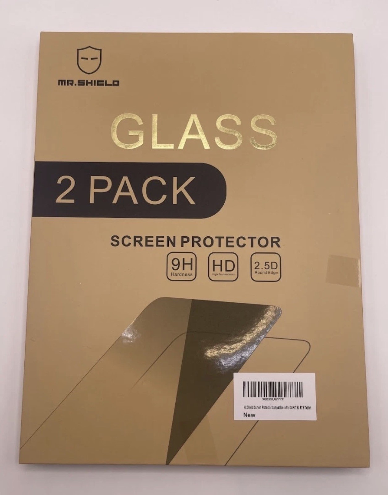 Mr.Shield Screen Protector compatible with Oukitel RT9 [Tempered Glass] clear 