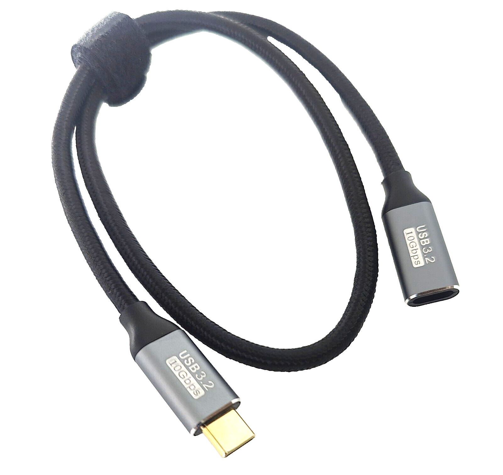 2PACK 2m (6.56ft) 10Gbps Gen2 USB 3.1 to USB-C Type-C Extension Cable