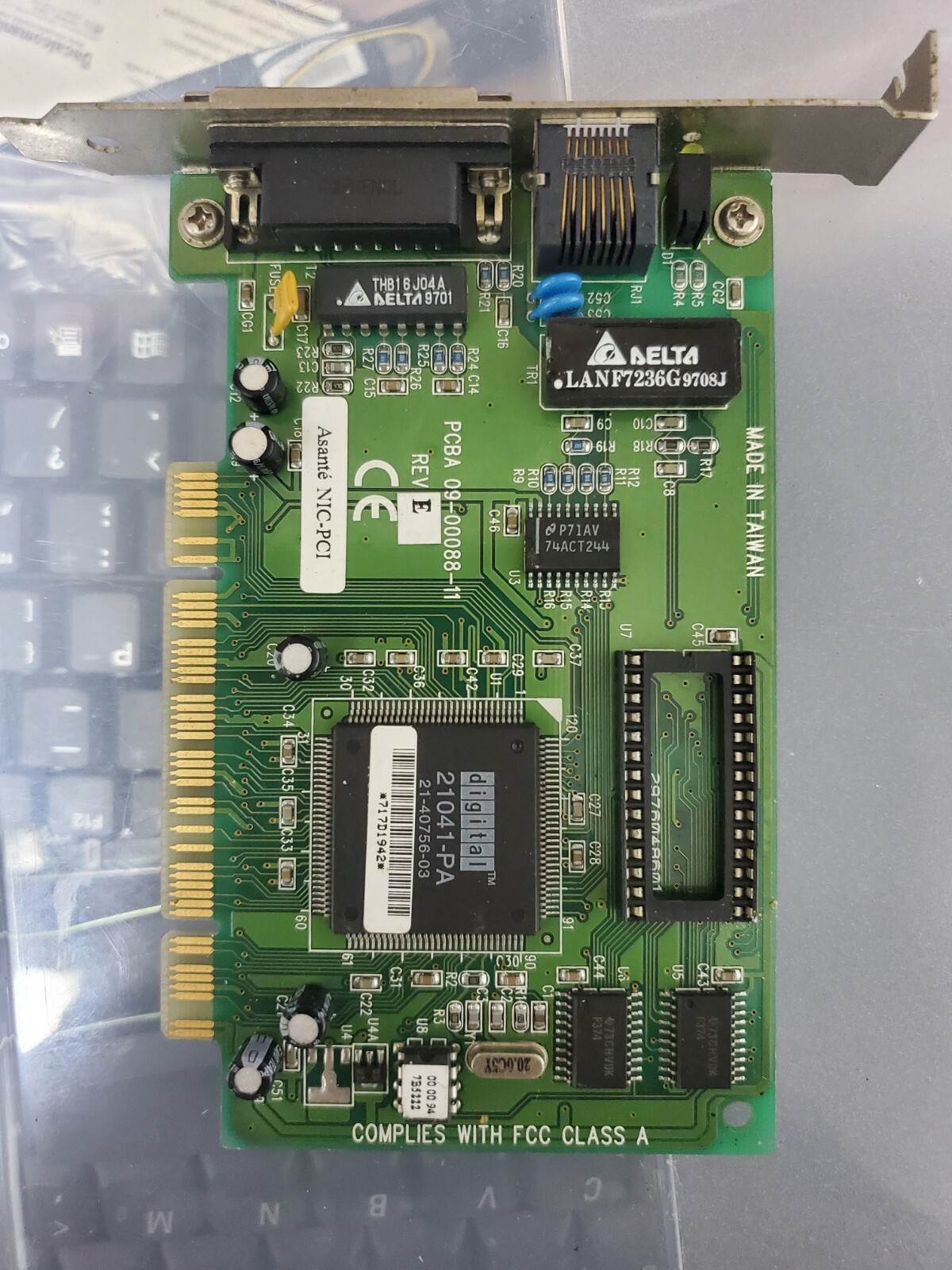21041-PA Digital Equipment (DEC) Pci Coax & 10bt Rj45 (Refurbished)