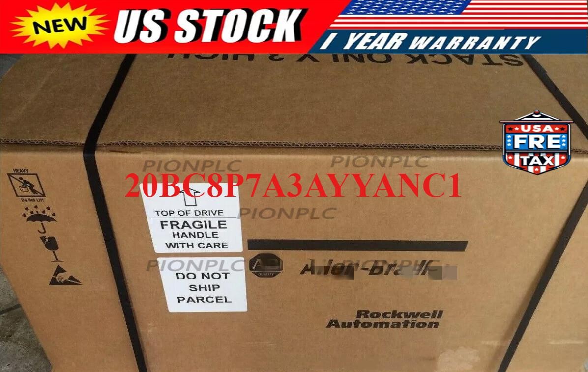 1Pcs 20BC8P7A3AYYANC1 Allen Bradley US Free Tax