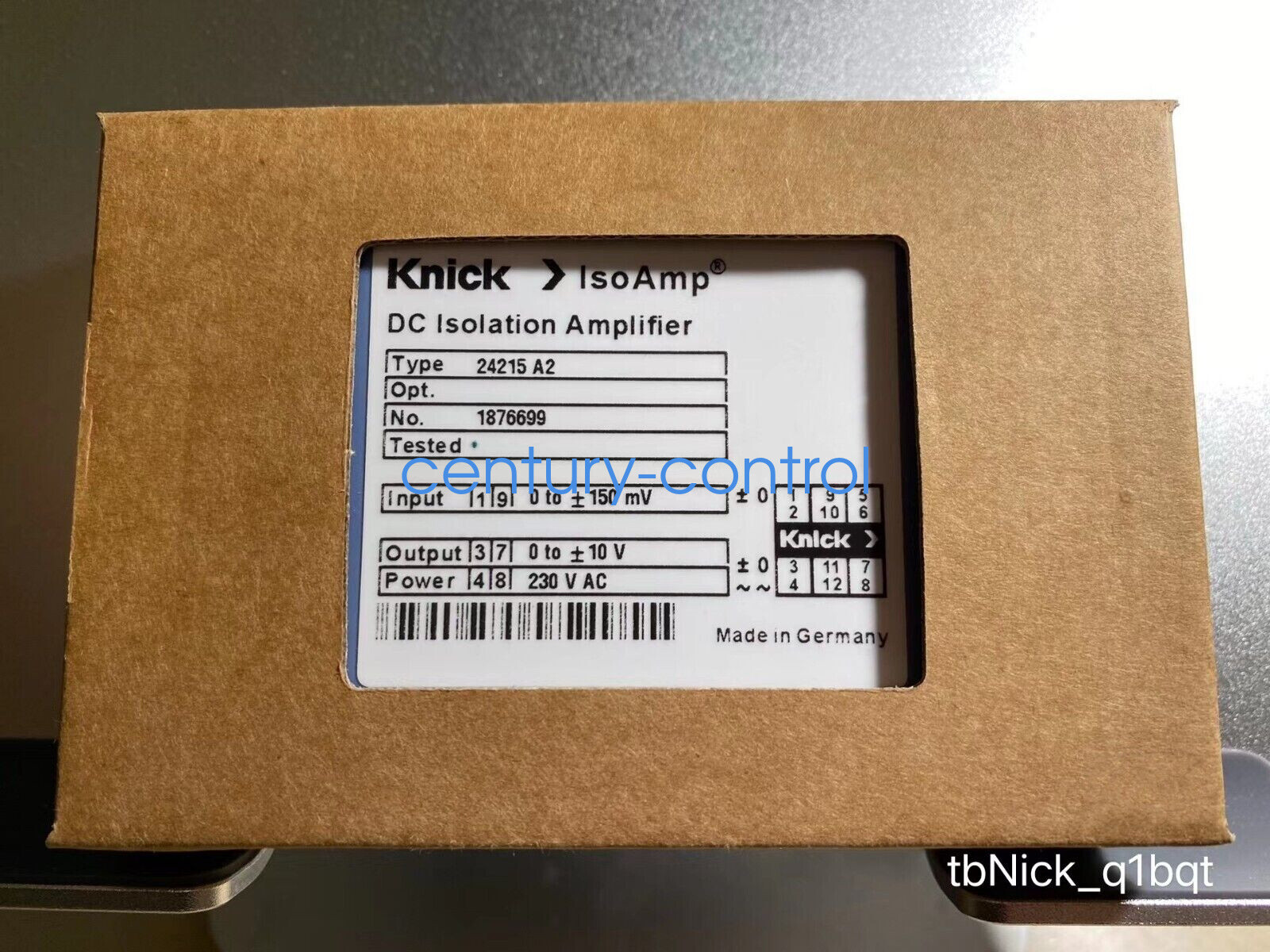 1PCS NEW KNICK 24215 A2 24215A2 Isolation Amplifier Fast shipping#DHL or FedEx