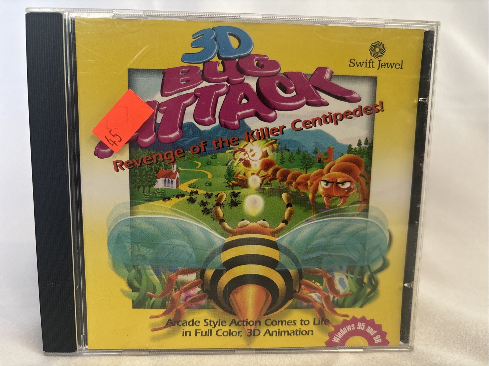 3D Bug Attack: Revenge of the Killer Centipede (PC Game) CD-ROM
