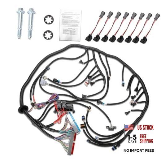 LS Standalone Wiring 4L60E Engine Wiring Harness Compatible with 1997-2006 DBC