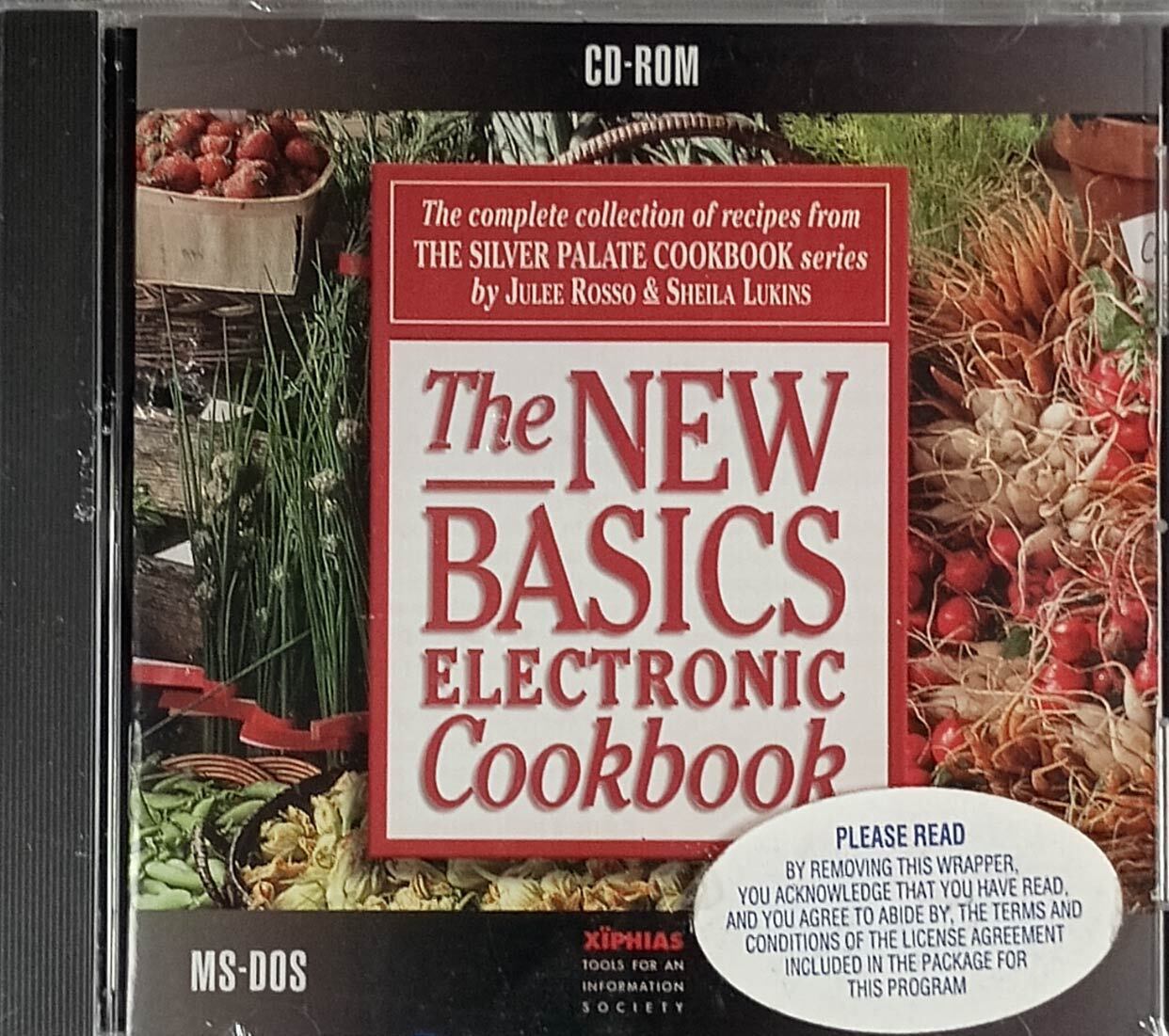 [NEW/SEALED] The New Basics Electronic Cookbook / 1992 CD-ROM / 1800+ Recipes