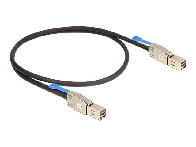 Delock Kabel Mini SAS HD SFF-8644> Digital/Data Cable CAT 6 UTP 1m 83394