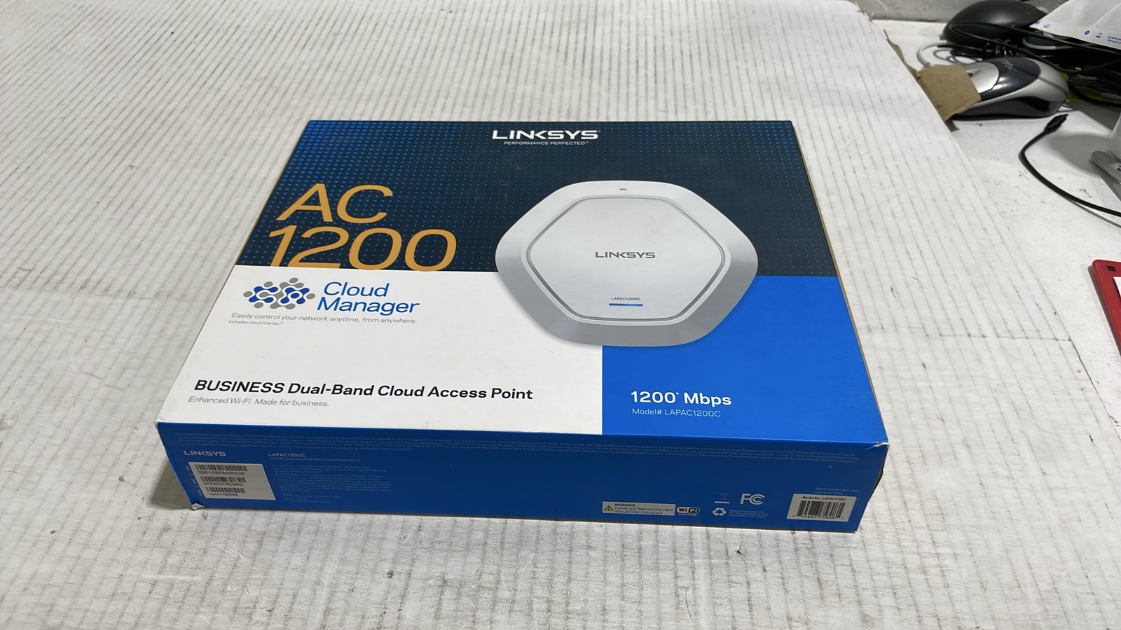 Linksys LAPAC1200C AC1200 Dual-Band Cloud Wireless Access Point